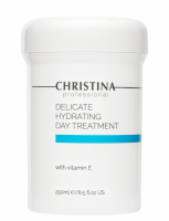 Christina Delicate Hydrating Day Treatment + Vitamin E (Деликатный увлажняющий дневной уход с витамином Е), 250 мл - 