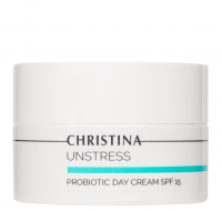 Christina Unstress Probiotic Day Cream SPF-15 (Дневной крем с пробиотическим действием), 50 мл - купить, цена со скидкой