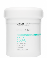Christina Unstress Relaxing Massage Cream (Расслабляющий массажный крем, шаг 6a), 500 мл - купить, цена со скидкой
