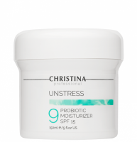 Christina Unstress Probiotic Moisturizer SPF 15 (Увлажняющий крем с пробиотическим действием SPF 15, шаг 9), 150 мл - купить, цена со скидкой