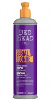TiGi Bed Head Serial Blonde Purple Toning Shampoo (Шампунь для блондинок), 400 мл - купить, цена со скидкой