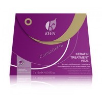 Keen Keratin Treatment Vital («Кератиновый оздоравливающий комплекс»), 7 шт по 10 мл - 