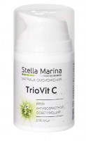 Stella Marina Крем антивозрастной, осветляющий "TrioVit C", 50 мл. - купить, цена со скидкой