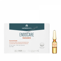 Cantabria Labs Endocare C Pure concentrate (Регенерирующий омолаживающий концентрат в ампулах с витамином С), 14 шт x 1 мл - купить, цена со скидкой