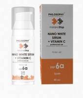 Philosophy Nano White Serum + Vitamin С (Отбеливающая нано сыворотка с Витамином С), 50 мл. - купить, цена со скидкой