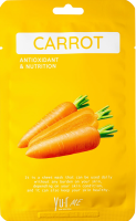 Carrot Sheet Mask (Тканевая маска для лица с экстрактом моркови), 25 гр