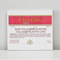 Florylis (Сыворотка с эластином и коллагеном «Эластичная кожа»), 5 шт x 3 мл - 