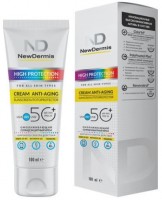 NewDermis Cream Anti-aging Sunscreen (Омолаживающий солнцезащитный крем SPF 50+), 100 мл - 