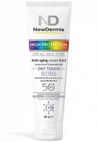 NewDermis High Protection Dry Touch (Дневной омолаживающий крем-флюид c матирующим эффектом SPF 50+), 100 мл - 
