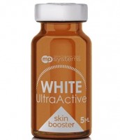 MP-Systems White UltraActive (Всесезонный скинбустер, регулирующий меланогенез и выравнивающий тон кожи), 5 мл - 