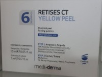 Mediderma Retises CT Yellow peel (Желтый пилинг), 6 амп. по 2 мл. - 