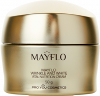 Mayflo Wrinkle And White Vital Nutrition Cream (Питательный крем с омолаживающим эффектом), 50 гр