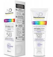 NewDermis Anti-aging Cream Sunscreen Forte (Дневной омолаживающий крем SPF 50+), 100 мл - 