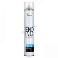 Kezy Ending Glossy Finishing Spray Firm Hold (Спрей-лак надежной фиксации), 500 мл - 