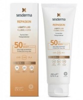 Sesderma Repaskin Light Fluid Body sunscreen SPF 50 (Флюид нежный солнцезащитный для тела СЗФ 50), 200 мл - купить, цена со скидкой