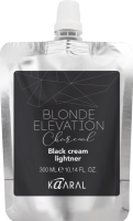 Blonde Elevation Charcoal Black Cream Lightener (Чёрный угольный осветляющий крем для волос), 250 мл