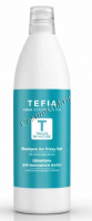 Tefia Treats By Nature (Шампунь для вьющихся волос с экстрактом зеленого яблока), 1000 мл - 