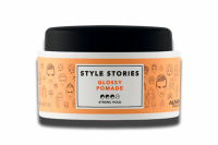 Alfaparf Styles Stories Glossy Pomade (Помада сильной фиксации, придающая экстраблеск), 100 мл