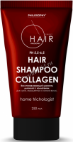 Philosophy Perfect Hair Collagen shampoo (Восстанавливающий шампунь для волос с коллагеном), 250 мл - 