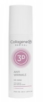 Collagene 3D Anti Wrinkle (Гель-маска для лица с плацентолью, коррекция возрастных изменений для зрелой кожи)