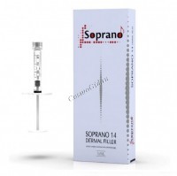 Soprano 14 Filler (Филлер для коррекции формы губ и периорбитальной зоны), 14 мг/мл, 1 мл - 