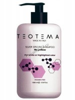 Teotema Silver specific shampoo (Тонирующий Серебряный шампунь), 1000 мл - 