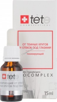 TETе Cosmeceutical (Биокомплекс «Тонизирующий» от отеков и темных кругов под глазами), 15 мл