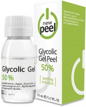 New Peel Glycolic gel-peel 50% Level 2 (Пилинг гликолевый), 50 мл