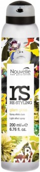 Nouvelle Re-Styling Glam Gloss (Спрей-антистатик для блеска волос ), 200 мл