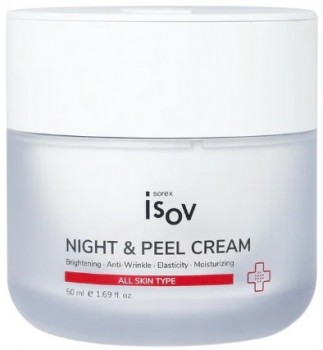 Isov Sorex Night & Peeling Cream (Ночной крем-пилинг), 50 мл