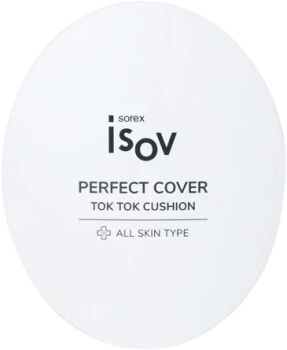 Isov Sorex Perfect Cover Tok Tok Cushion SPF 50 + (Кушон, тон 21), 15 гр + 15 гр