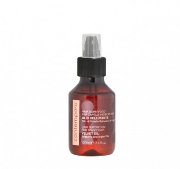Velvet Oil with Argan and Seaberry Oils (Разглаживающее масло “Сияющий Бархат” с маслом облепихи и аргановым маслом «Hair Superfood»), 100 мл