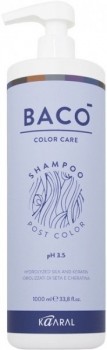 Kaaral Post Color Shampoo (Шампунь-стабилизатор цвета для волос), 1000 мл