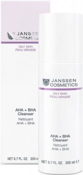 Janssen Cosmetics AHA + BHA Cleanser (    + ) - ,   