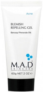 M.A.D Skincare Acne Blemish Repelling Gel 5% BPO (         5%  ), 60  - ,   