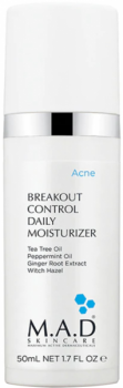 M.A.D Skincare Acne Breakout Control Daily Moisturizer (Увлажняющий крем с эффектом устранения раздражений)