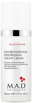 M.A.D Skincare Environmental Destressing Night Cream (Восстанавливающий ночной крем Антистресс), 50 гр