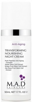M.A.D Skincare Anti-Aging Transforming Nourishing Night Cream (Омолаживающий питательный ночной крем), 50 гр