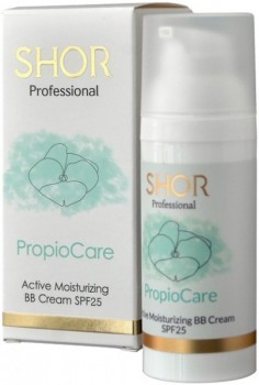 SHOR Professional Active Moisturizing BB Cream SPF-25 (Активный увлажняющий ВВ крем), 50 мл