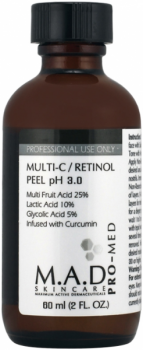M.A.D Skincare Multi — C / Retinol Peel pH 3.0 (Кислотный пилинг-бустер), 60 мл