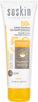 Soskin Smooth Cream Body & Face Very High Protection SPF 50 (           SPF 50), 125  - ,   