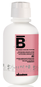Davines Balance Curling System Protecting curling lotion N2 (Лосьон для химической завивки окрашенных волос № 2), 500 мл