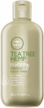 Tea Tree Hemp Restoring Shampoo and Body Wash (Шампунь для волос и тела с экстрактом конопли), 300 мл