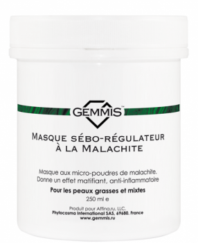 Gemmis Masque sebo-regulateur a la Malachite (  ), 250  - ,   