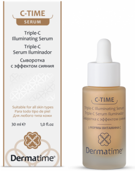 C-TIME Triple-C Illuminating Serum (Сыворотка с эффектом сияния / 3 формы витамина С), 30 мл