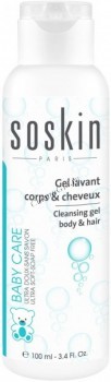Soskin Baby Care Cleansing gel body & hair (Детский очищающий гель для тела и волос)