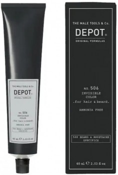 Depot 506 Invisible Color (Крем краска для бороды и волос), 60 мл