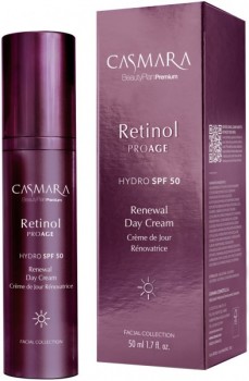 Casmara Retinol PROAGE Renewal Day Cream SPF 50 (Крем защитный для лица «Ретинол Проэйдж» SPF 50), 50 мл