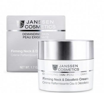 Janssen Firming Face, Neck & Decollete Cream (Укрепляющий крем для кожи лица, шеи и декольте) - купить, цена со скидкой