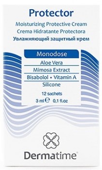 Protector Moisturizing Protective Cream (Увлажняющий защитный крем), 12 саше x 3 мл